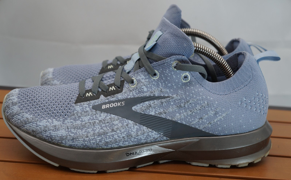 Brooks Levitate 3 Women's Running Shoes Size 9.5 Blue Gray Knit DNA AM